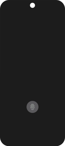 Place your finger on the fingerprint sensor to unlock your phone. Place your finger on the fingerprint sensor to unlock your phone.