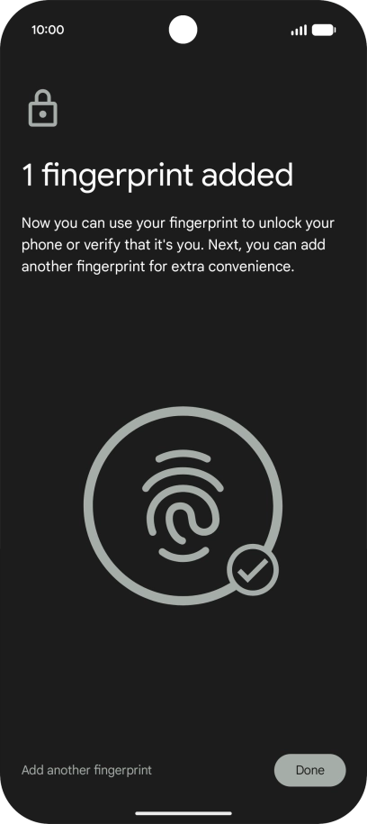 Press Done. Press Done.