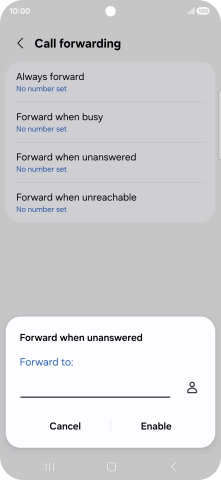 Key in +61414121121 and press Enable. Key in +61414121121 and press Enable.