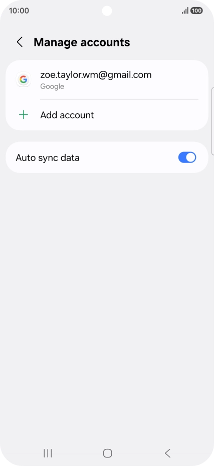 Press the Home key to return to the home screen. Press the Home key to return to the home screen.