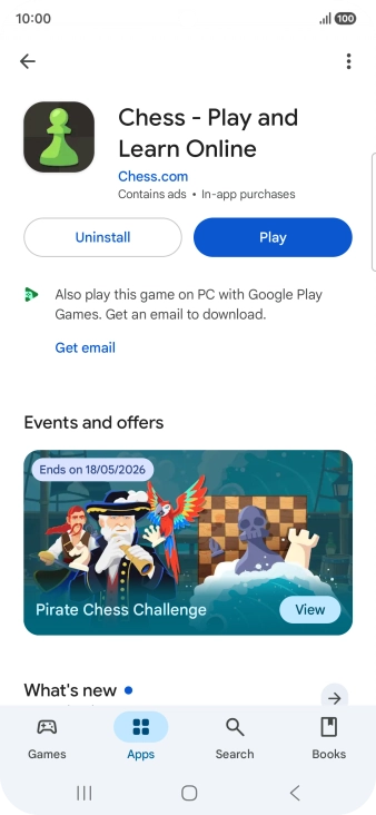 Press Uninstall. Press Uninstall.