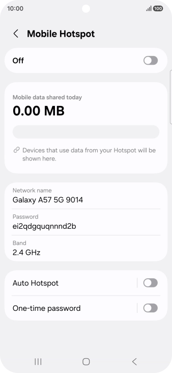 Press Network name. Press Network name.