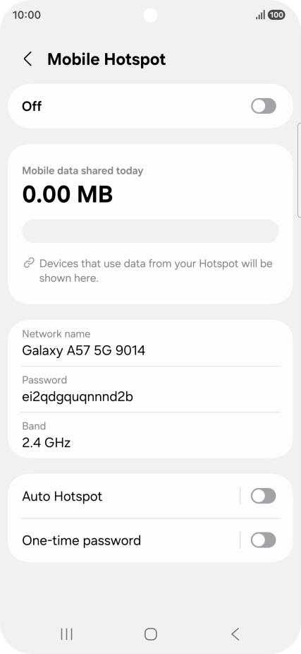 Press Network name. Press Network name.