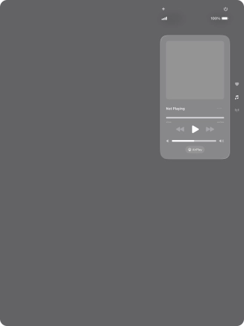 Slide your finger upwards starting from the bottom of the screen to return to the home screen.
