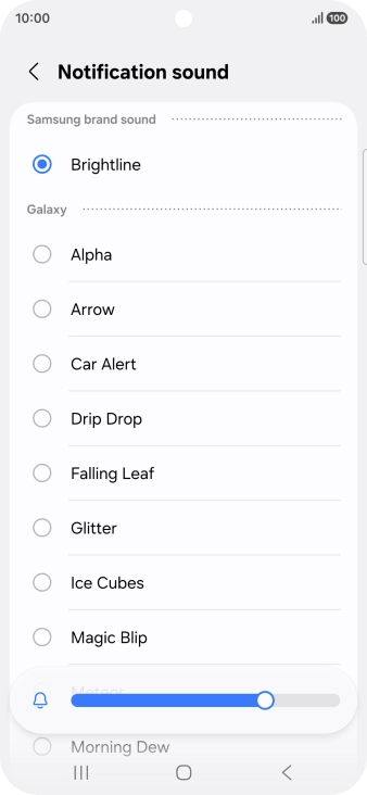 Press the required message tones to hear them.