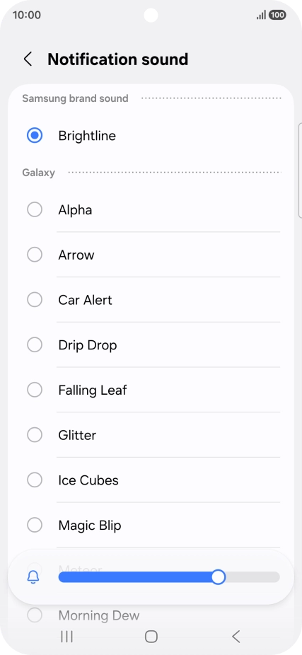 Press the required message tones to hear them.