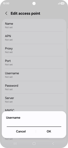 Key in wap and press OK.