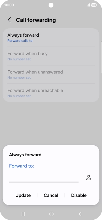 Press Disable. Press Disable.