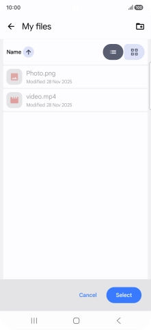 To create a new folder, press the new folder icon and follow the instructions on the screen to create a new folder. To create a new folder, press the new folder icon and follow the instructions on the screen to create a new folder.