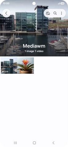 Press and hold any picture or video. Press and hold any picture or video.