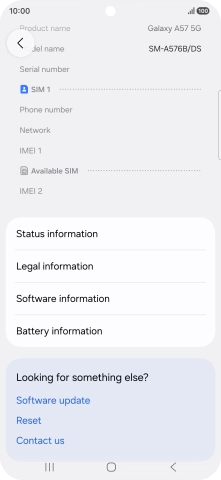 Press Software information.