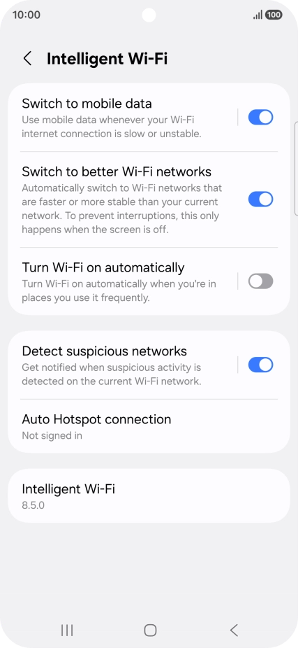 Press the indicator next to Press the indicator next to