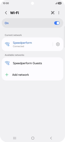 Press the Home key to return to the home screen. Press the Home key to return to the home screen.