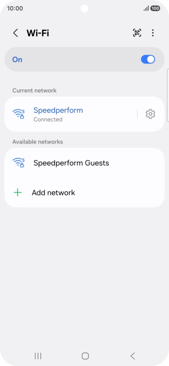 Press the Home key to return to the home screen. Press the Home key to return to the home screen.