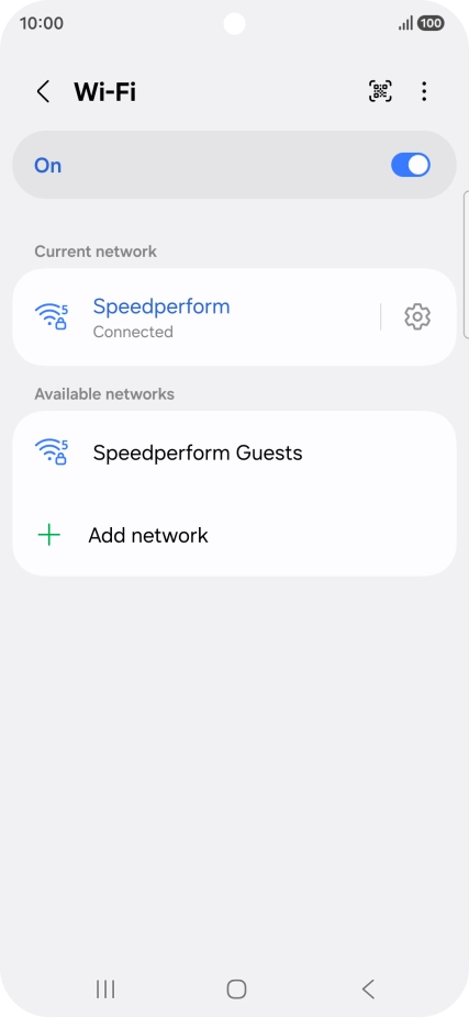 Press the Home key to return to the home screen. Press the Home key to return to the home screen.
