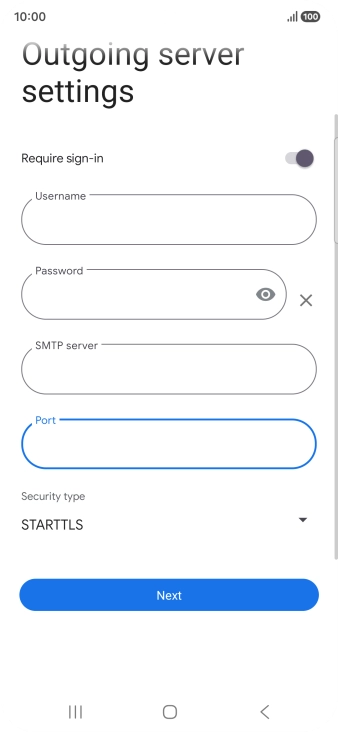 Press the drop down list below Press the drop down list below