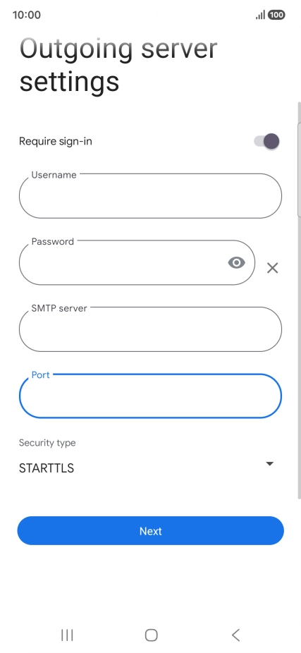 Press the drop down list below Press the drop down list below