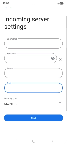 Press the drop down list below Press the drop down list below