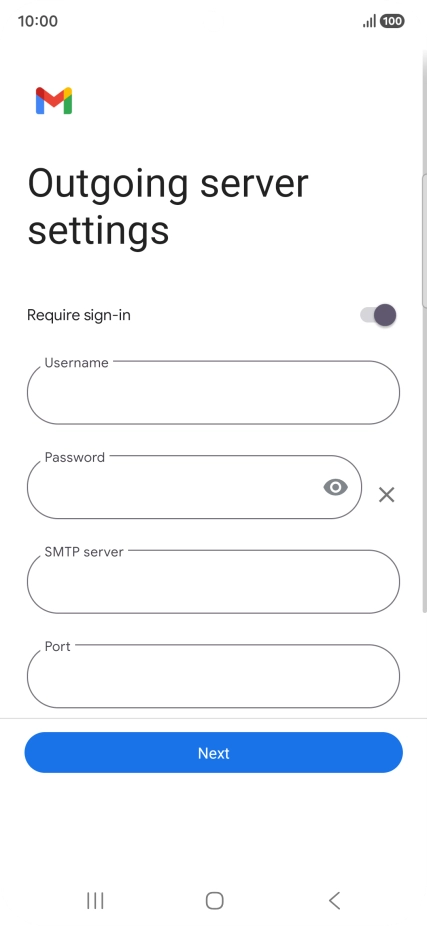 Press the indicator next to Press the indicator next to