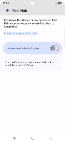 Press the indicator next to Press the indicator next to