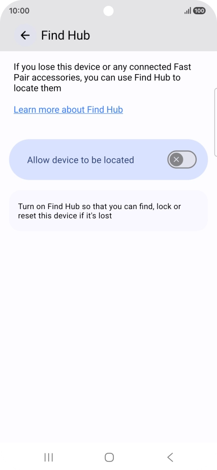 Press the indicator next to Press the indicator next to