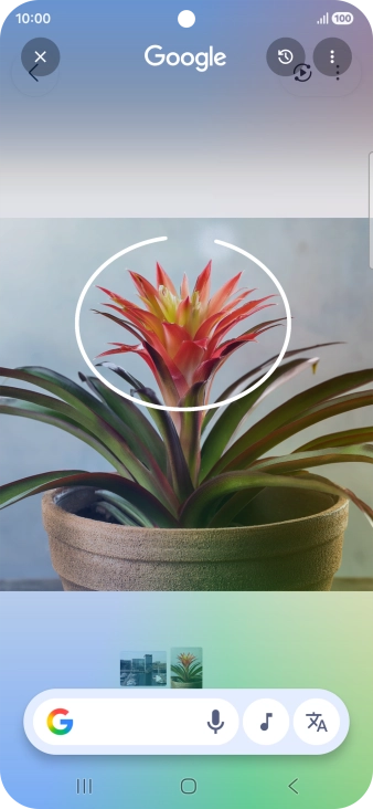 Draw a circle around the required object on the picture and wait for the search results. Draw a circle around the required object on the picture and wait for the search results.