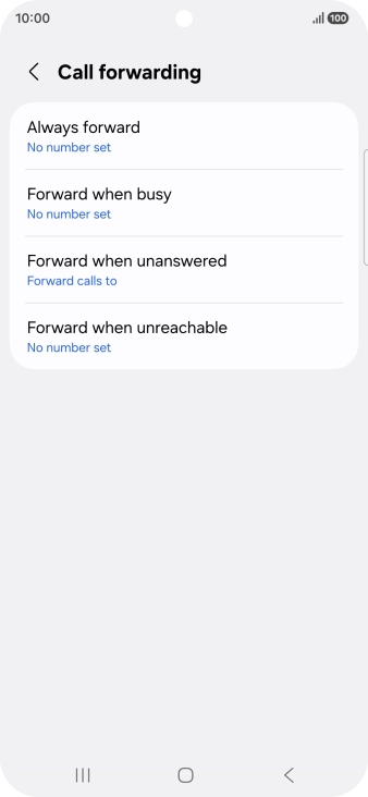 Press the Home key to return to the home screen. Press the Home key to return to the home screen.