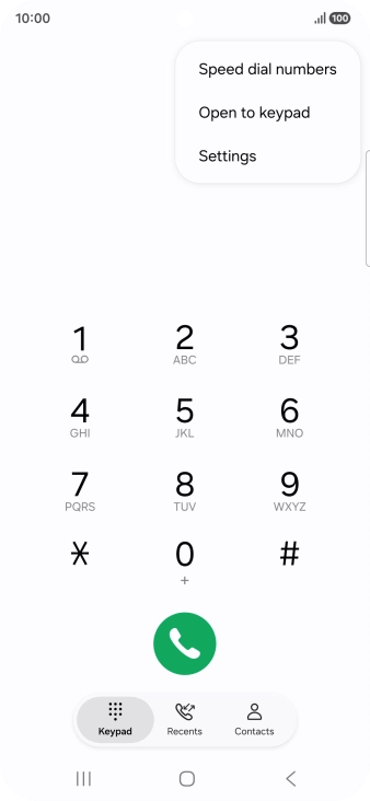 Press Settings. Press Settings.