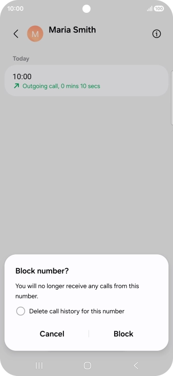 Press Block.