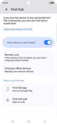 Press the Home key to return to the home screen. Press the Home key to return to the home screen.