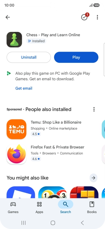 Press the Home key to return to the home screen. Press the Home key to return to the home screen.