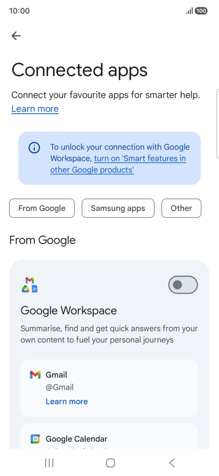 Press the indicator next to the required extension to turn on the function. Press the indicator next to the required extension to turn on the function.