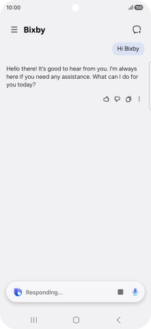 Press the Home key to return to the home screen. Press the Home key to return to the home screen.