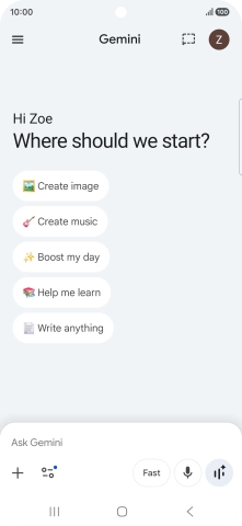 Press the profile icon. Press the profile icon.