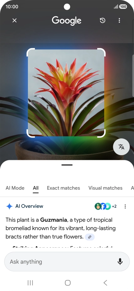 Follow the instructions on the screen to use the search results. Follow the instructions on the screen to use the search results.