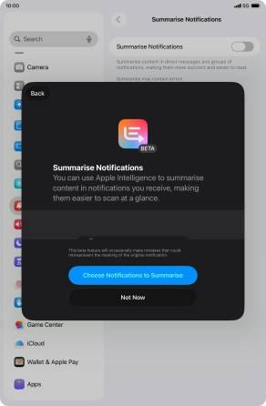 If you turn on the function, follow the instructions on the screen to select more settings. If you turn on the function, follow the instructions on the screen to select more settings.