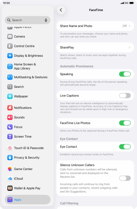 Press SharePlay. Press SharePlay.
