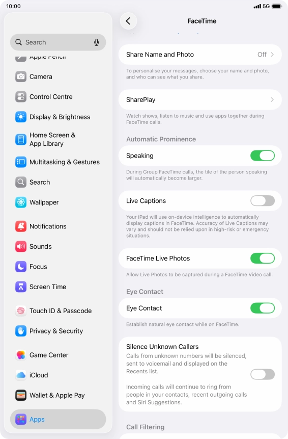 Press SharePlay. Press SharePlay.