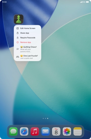 Press Require Passcode. Press Require Passcode.