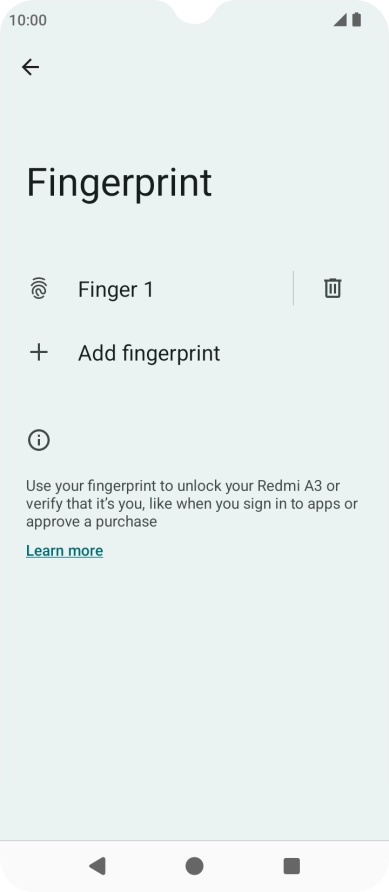 Press the Return key.