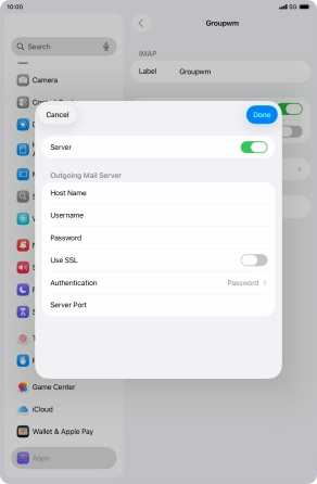 Press the indicator next to Press the indicator next to