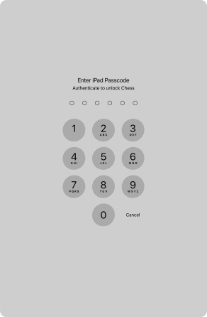 Use the lock code you created. The app is now no longer locked. Use the lock code you created. The app is now no longer locked.