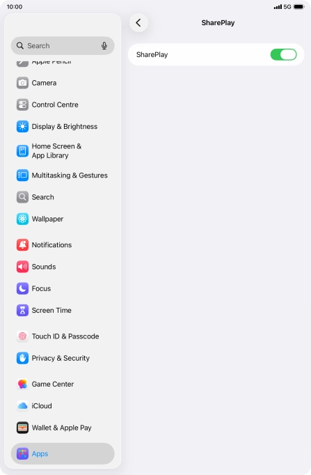 Press the indicator next to Press the indicator next to