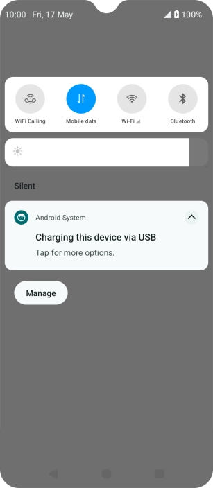 Press Tap for more options..