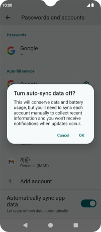 If you turn on the function, press OK.