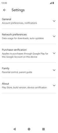 Press Network preferences.