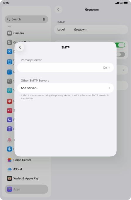 Press the field below Press the field below