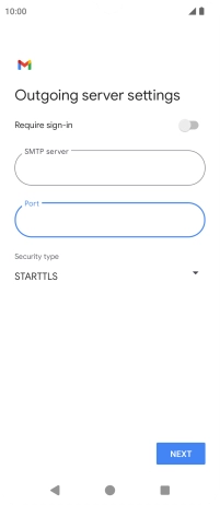 Press the drop down list below 
