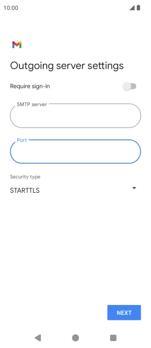Press the drop down list below 
