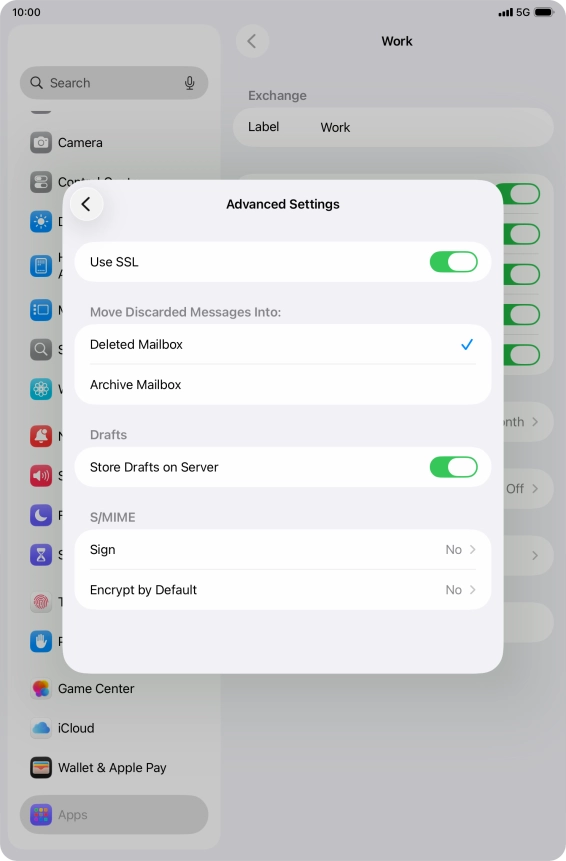 Press the indicator next to Press the indicator next to